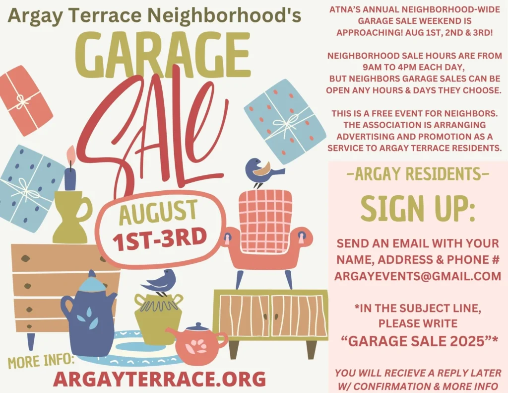 ArgayTerraceYardSale